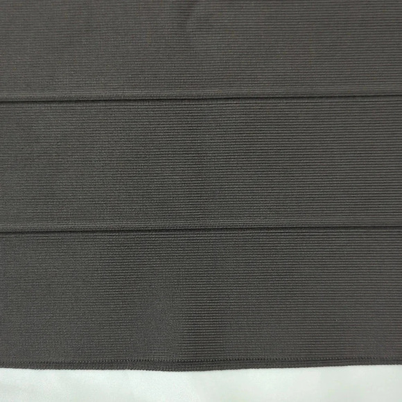 BCBGMAXAZRIA Leger Knit Bandage Pencil Skirt, Color Dark Fatigue Size XXS - Picture 9 of 12